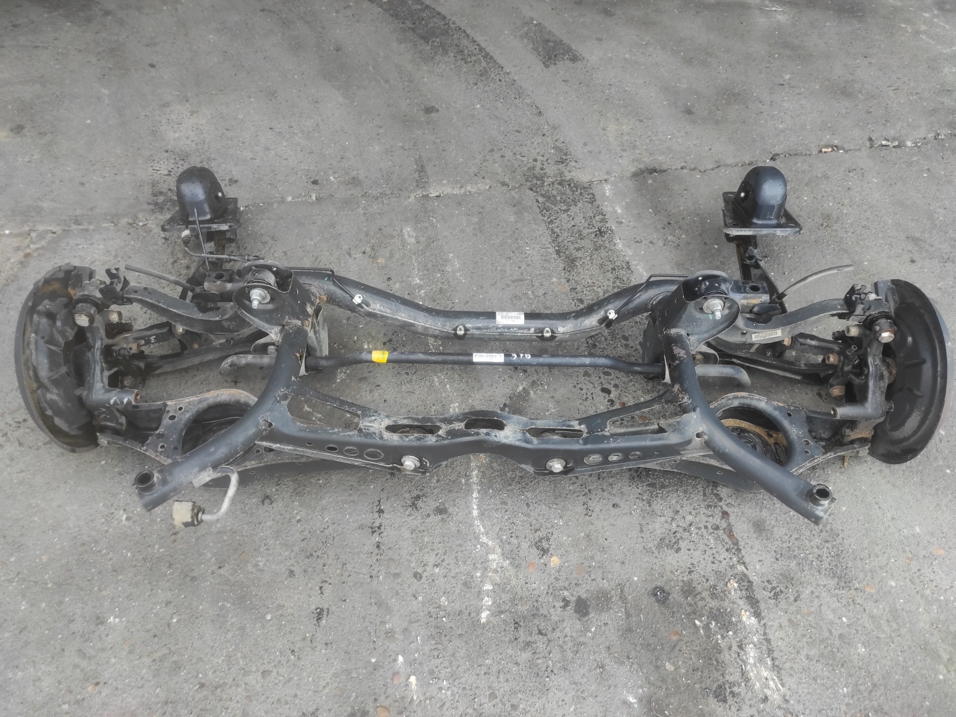 SEAT Leon 2 generation (2005-2012) Rear Axle 1K0505315BF 22539285