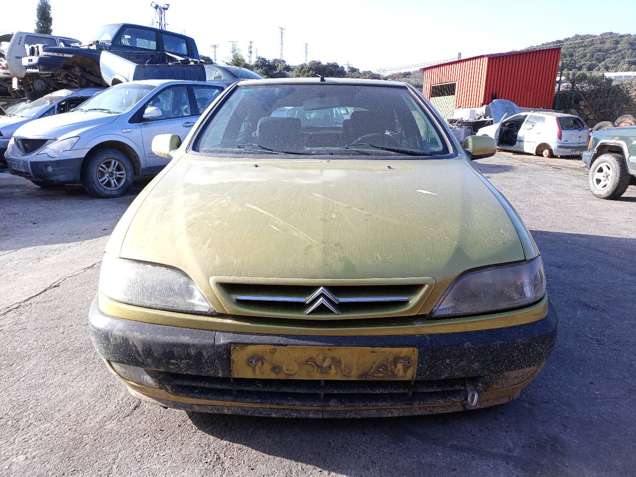 CITROËN Xsara 1 generation (1997-2004) Бампер передний 7410Q6 25366024