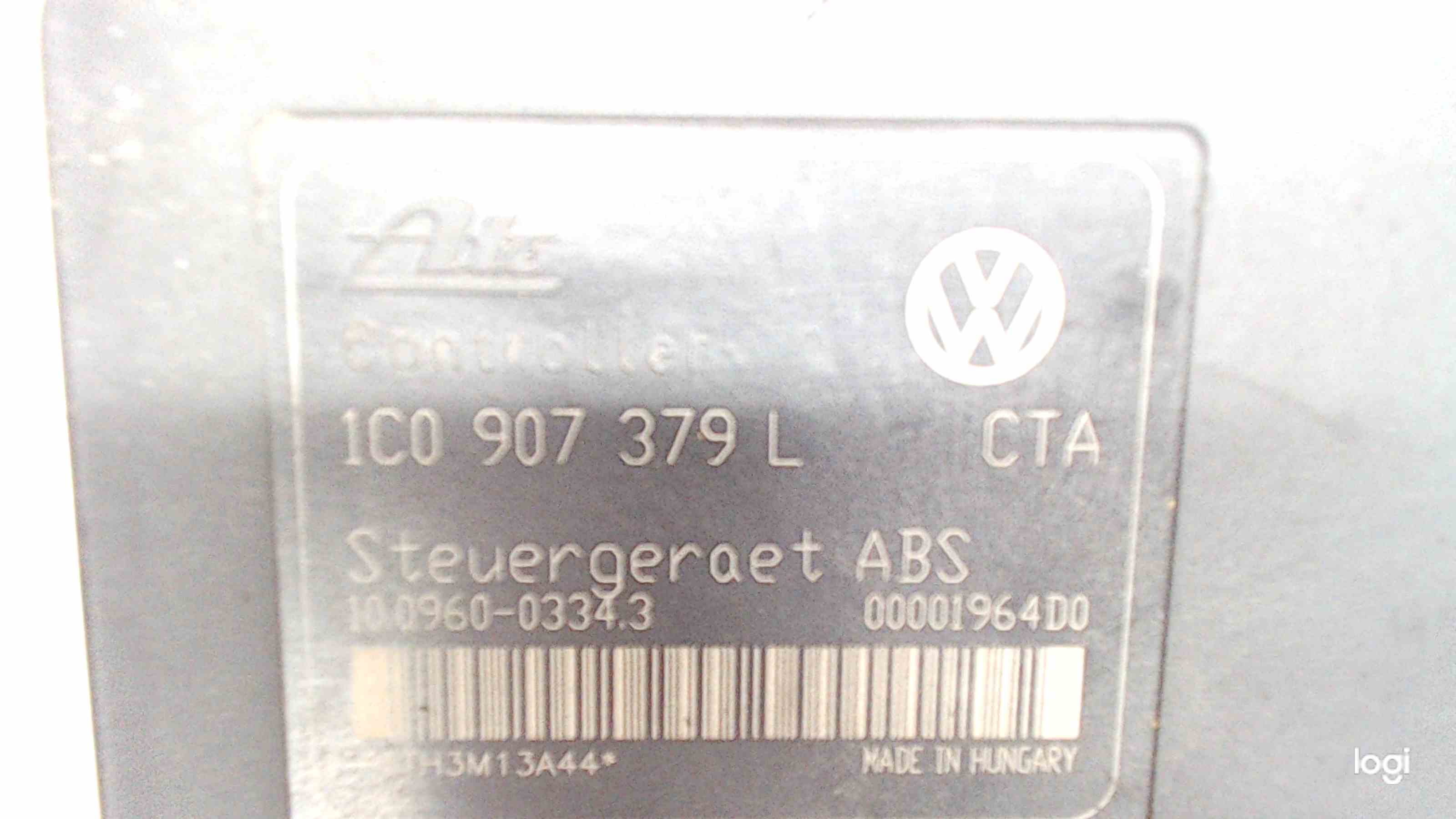 AUDI A3 8L (1996-2003) ABS Pump 1J0614117G 22518962