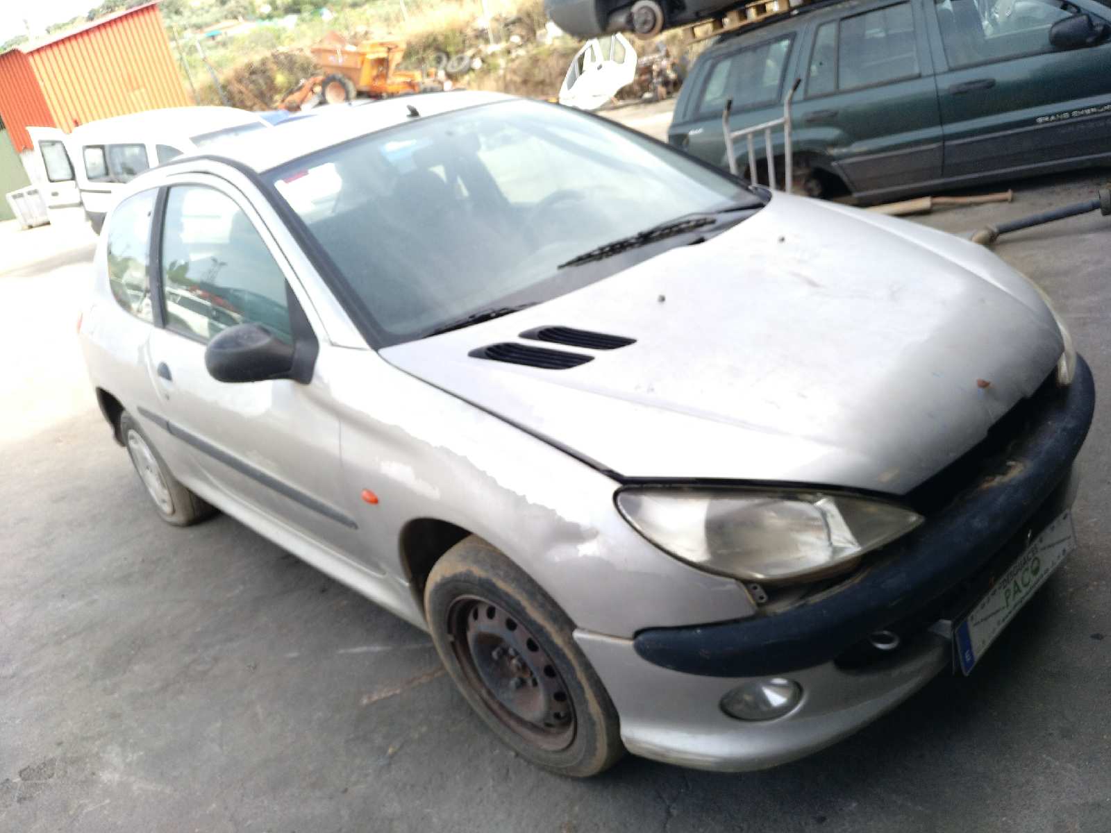 PEUGEOT 206 1 generation (1998-2009) Кронштейн ручки передней левой двери 96236984,NFZ 24685132