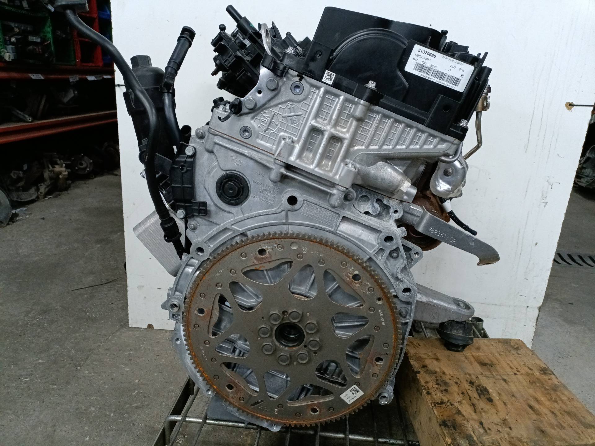 BMW 3 Series Gran Turismo F34 (2013-2017) Motor B47D20A 22538606