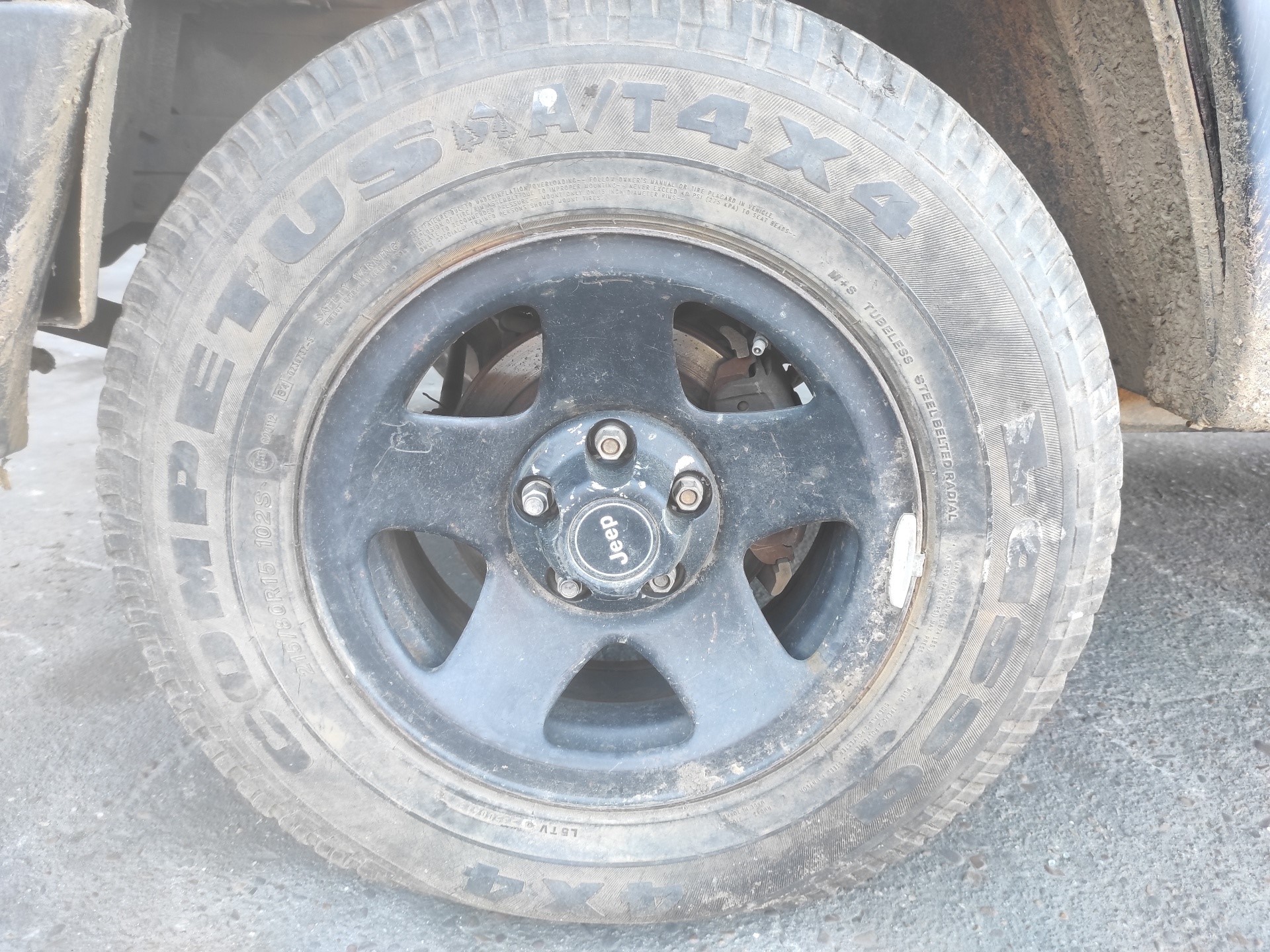 JEEP Cherokee 2 generation (XJ)  (1997-2001) Wheel 24690738