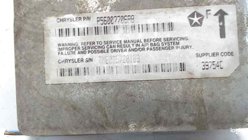 JEEP Grand Cherokee Блок SRS P56007706AB, M52, 39754C 24682363