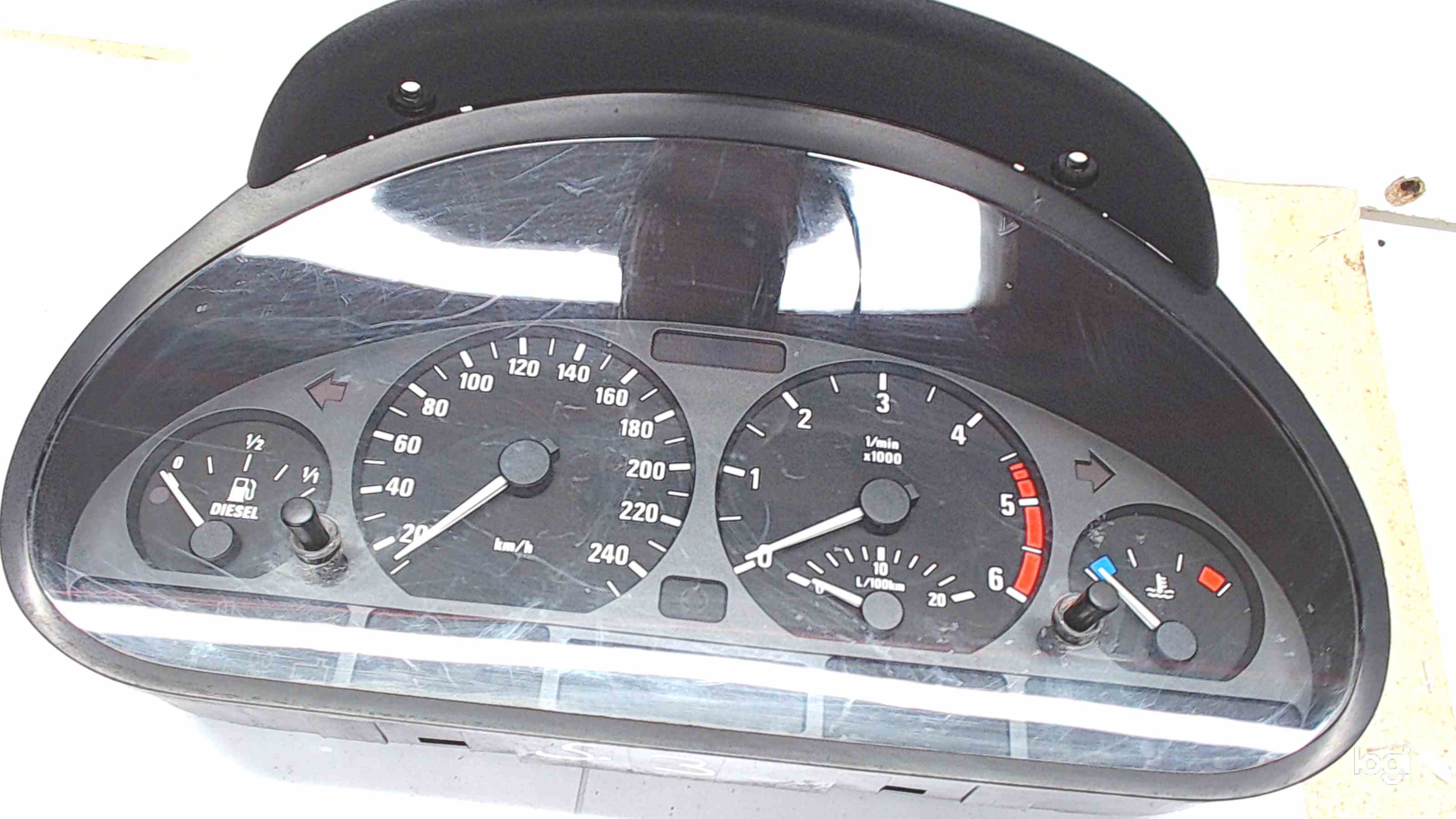 BMW 3 Series E46 (1997-2006) Spidometras (Prietaisų skydelis) 1036017005, M47204D1 24684960
