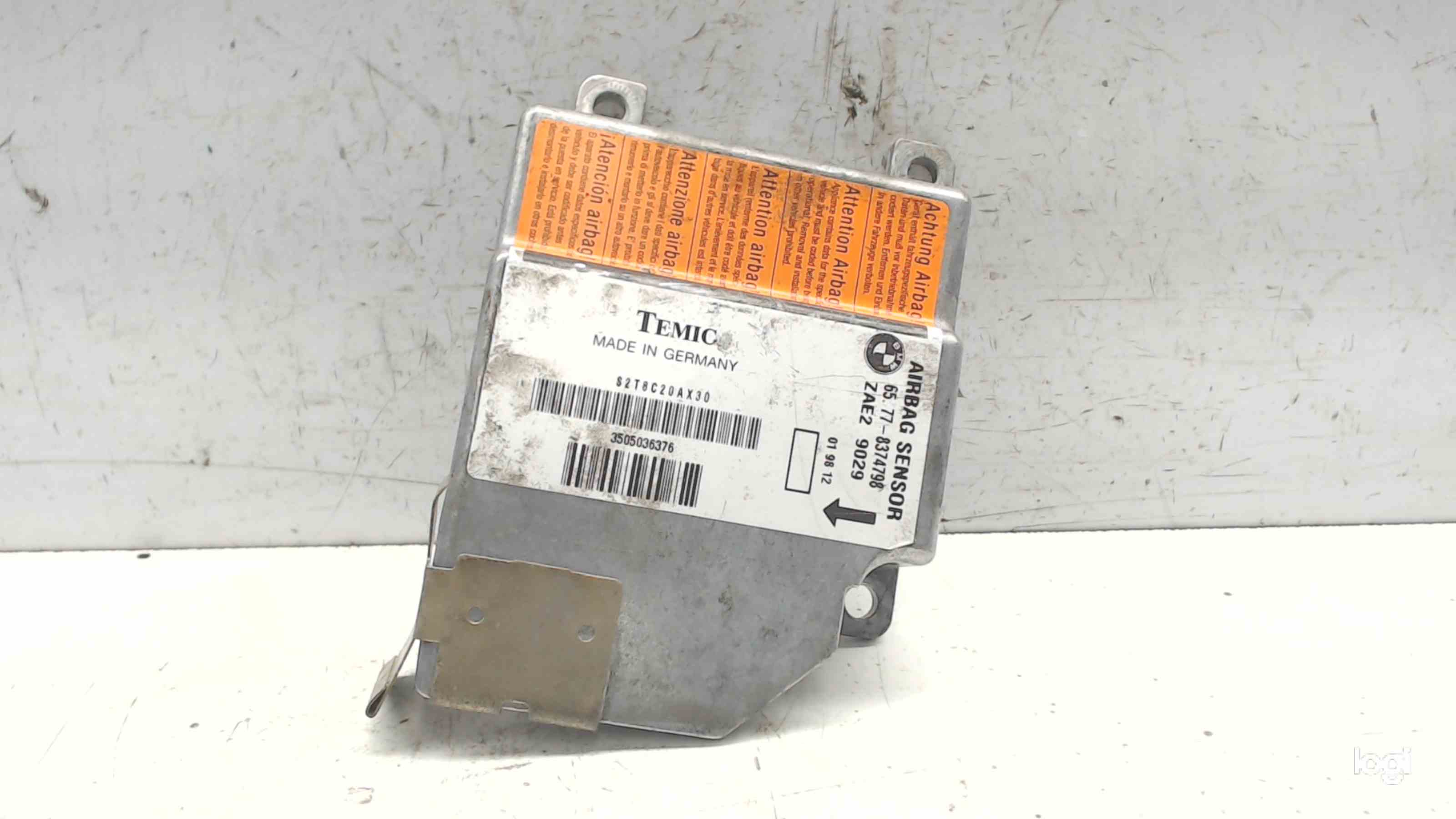 BMW 3 Series E36 (1990-2000) SRS Control Unit 65778374798 22526736