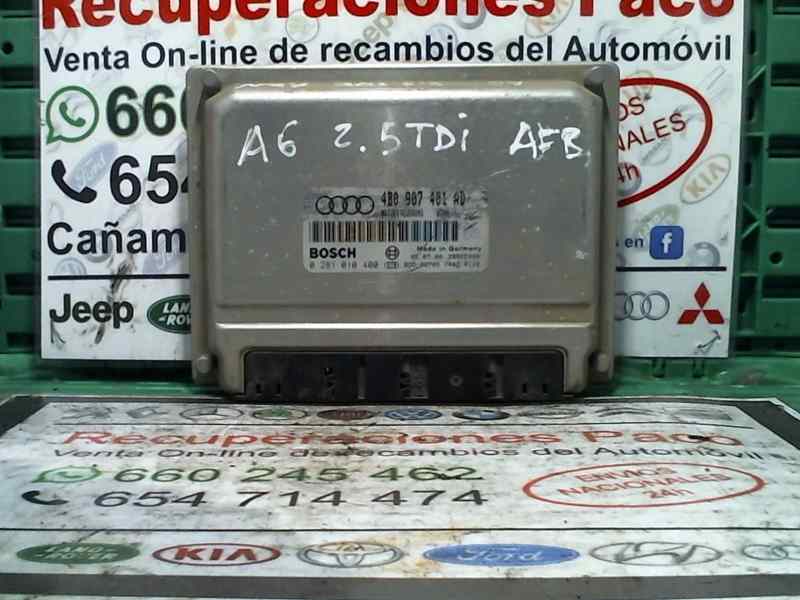 AUDI A6 C5/4B (1997-2004) Variklio kompiuteris 4B0907401AD, 0281010400, AKNAFB 24288051