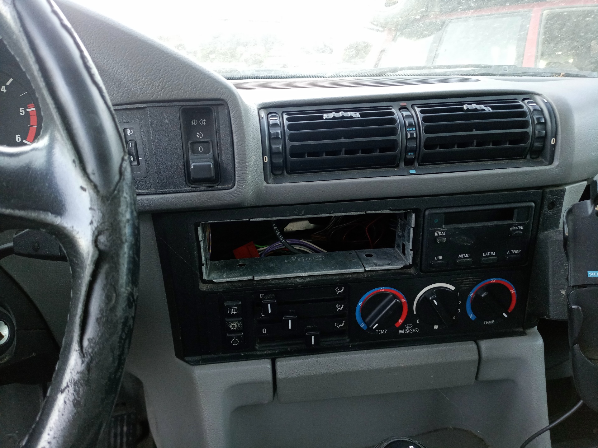 BMW 5 Series E34 (1988-1996) Klimato kontrolės (klimos) valdymas 8351115 22535511