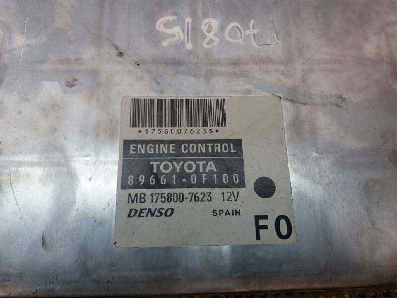 TOYOTA Corolla Verso 1 generation (2001-2009) Engine Control Unit ECU 896610F100 24288394