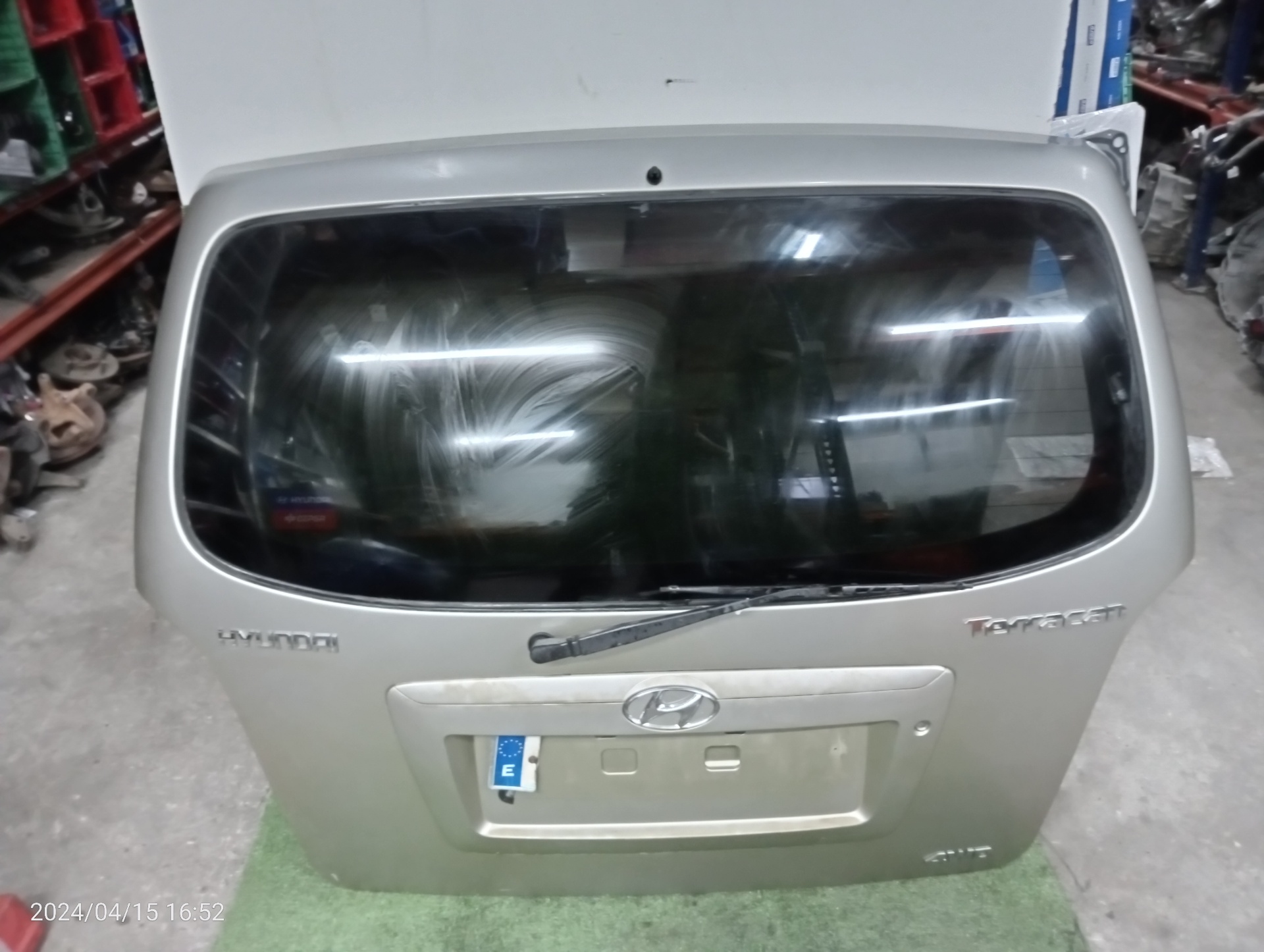 HYUNDAI Terracan 2 generation (2004-2009) Крышка багажника 78010H1010 24305705