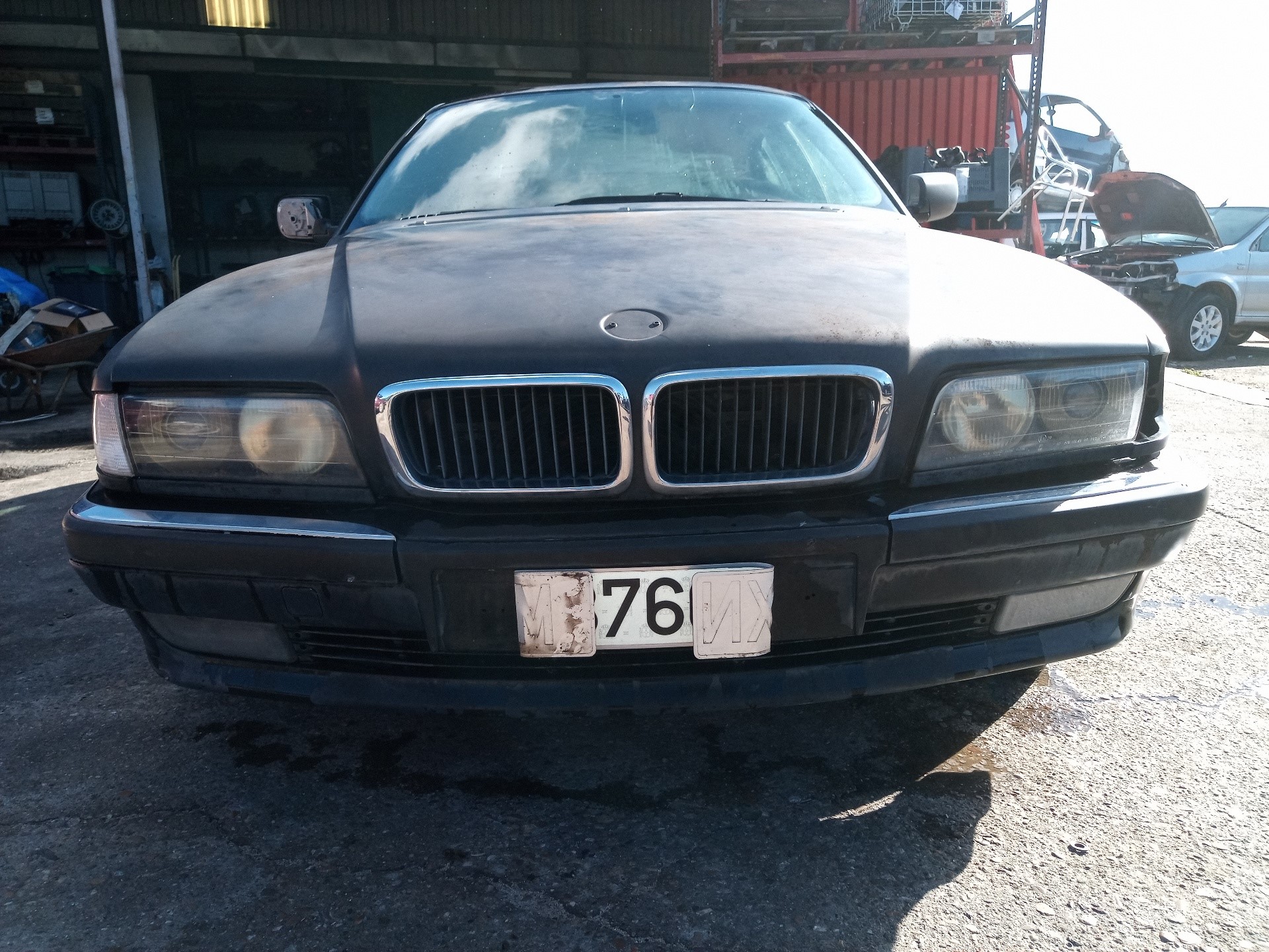 BMW 7 Series E38 (1994-2001) Крышка переднего двигателя 51718168107 25125154
