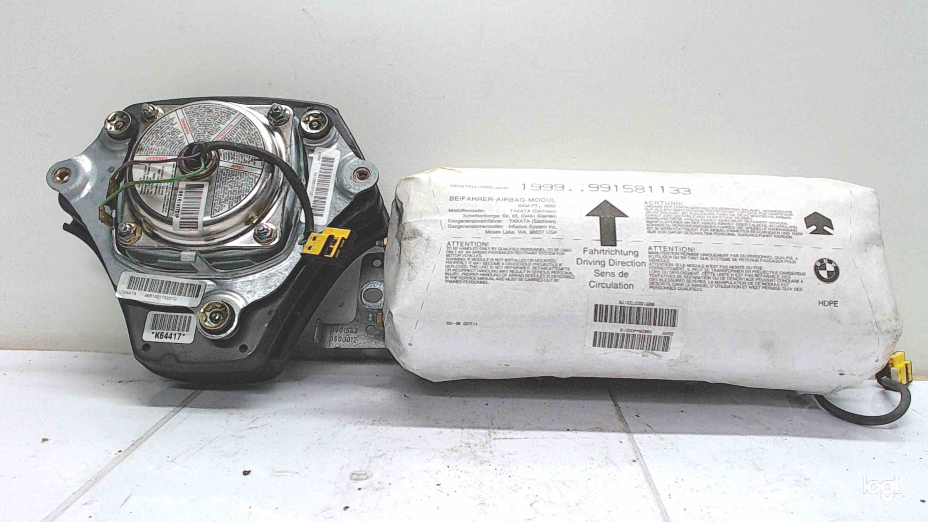 BMW 3 Series E46 (1997-2006) Other part 33109576702T,M47204D1 22518472