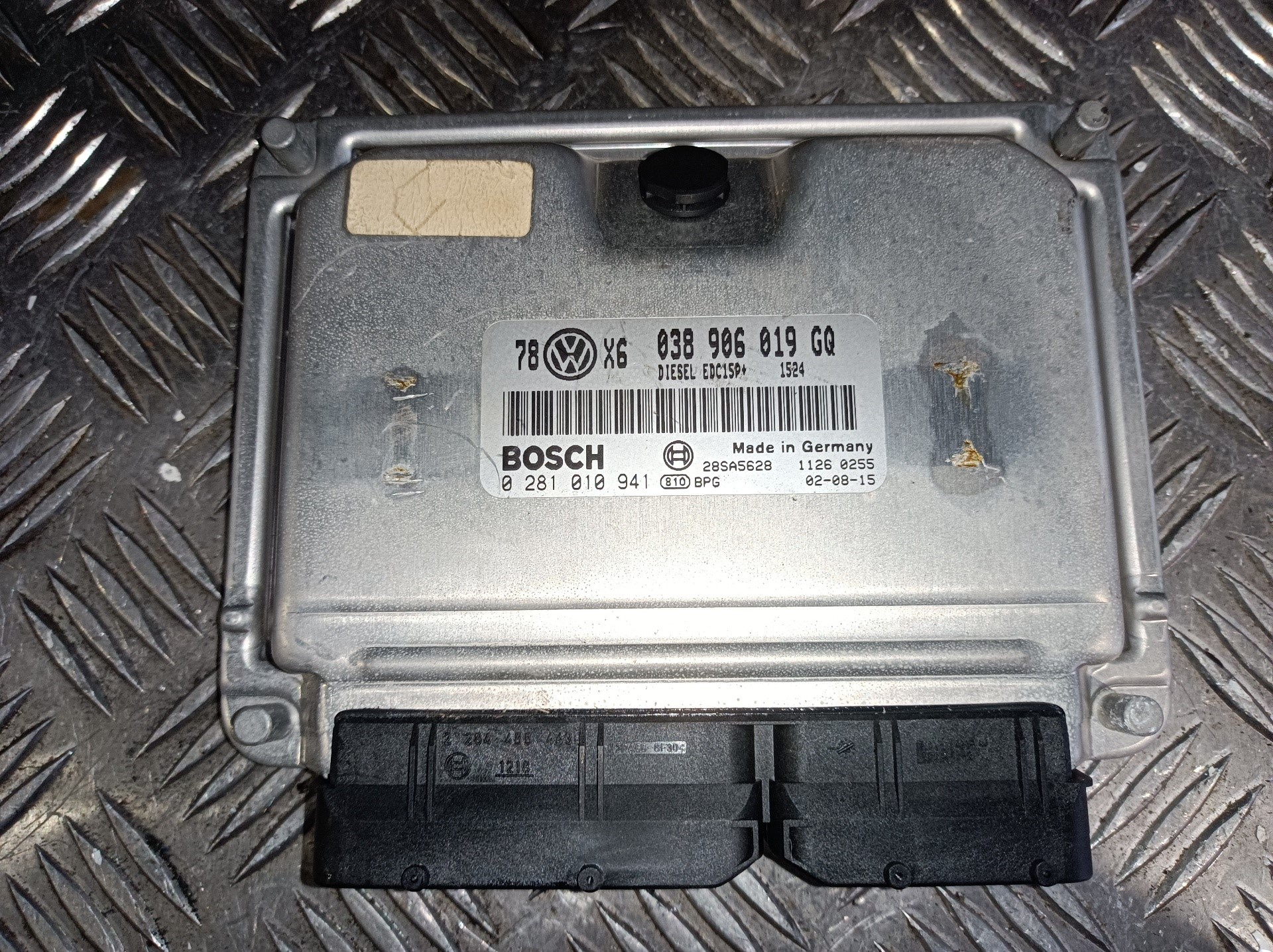 VOLKSWAGEN Passat B5 (1996-2005) Engine Control Unit ECU 038906019GQ,0281010941 25995626