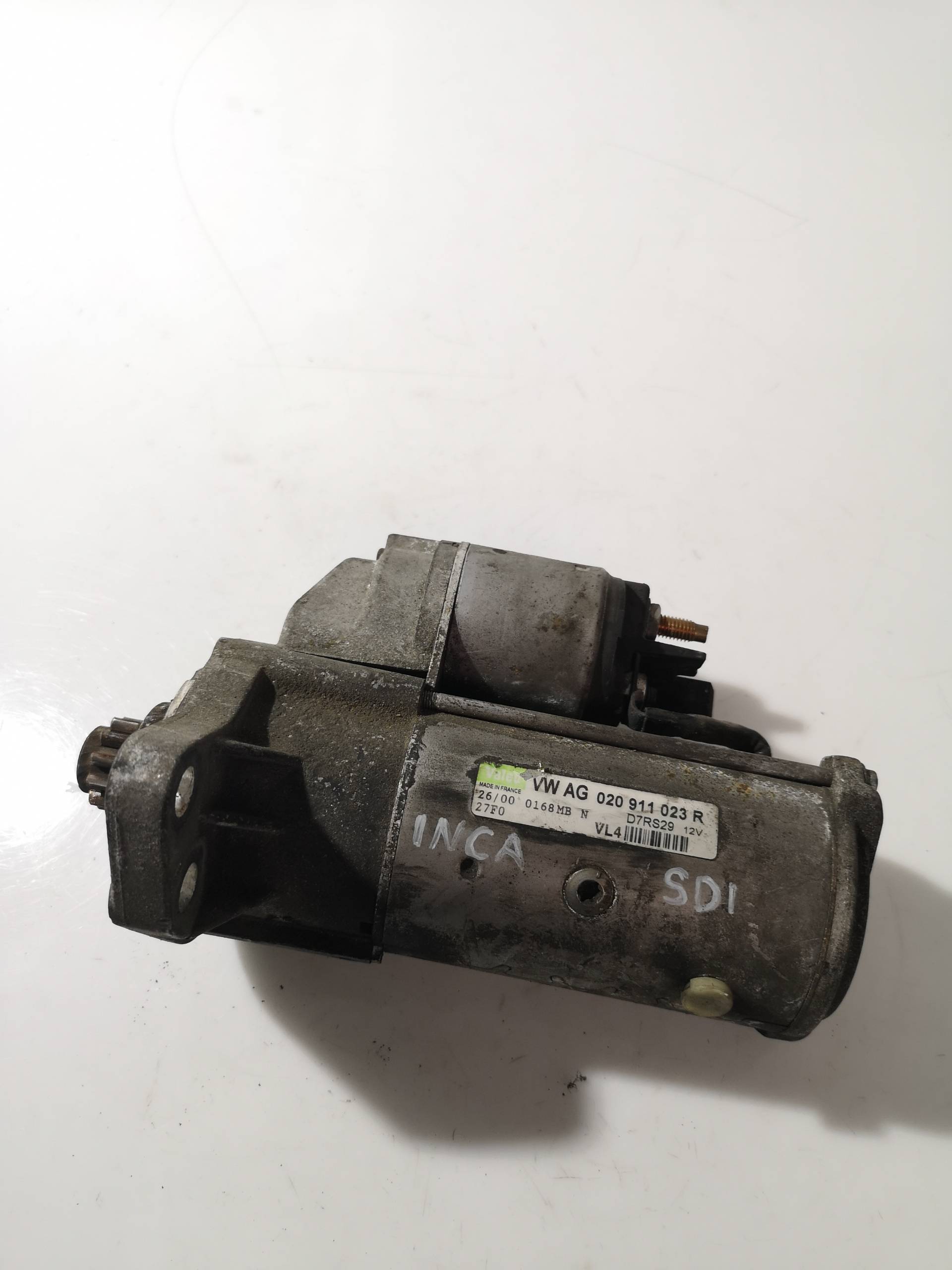 SEAT Inca 1 generation (1995-2000) Starter Motor 020911023R, D7RS29 26013246