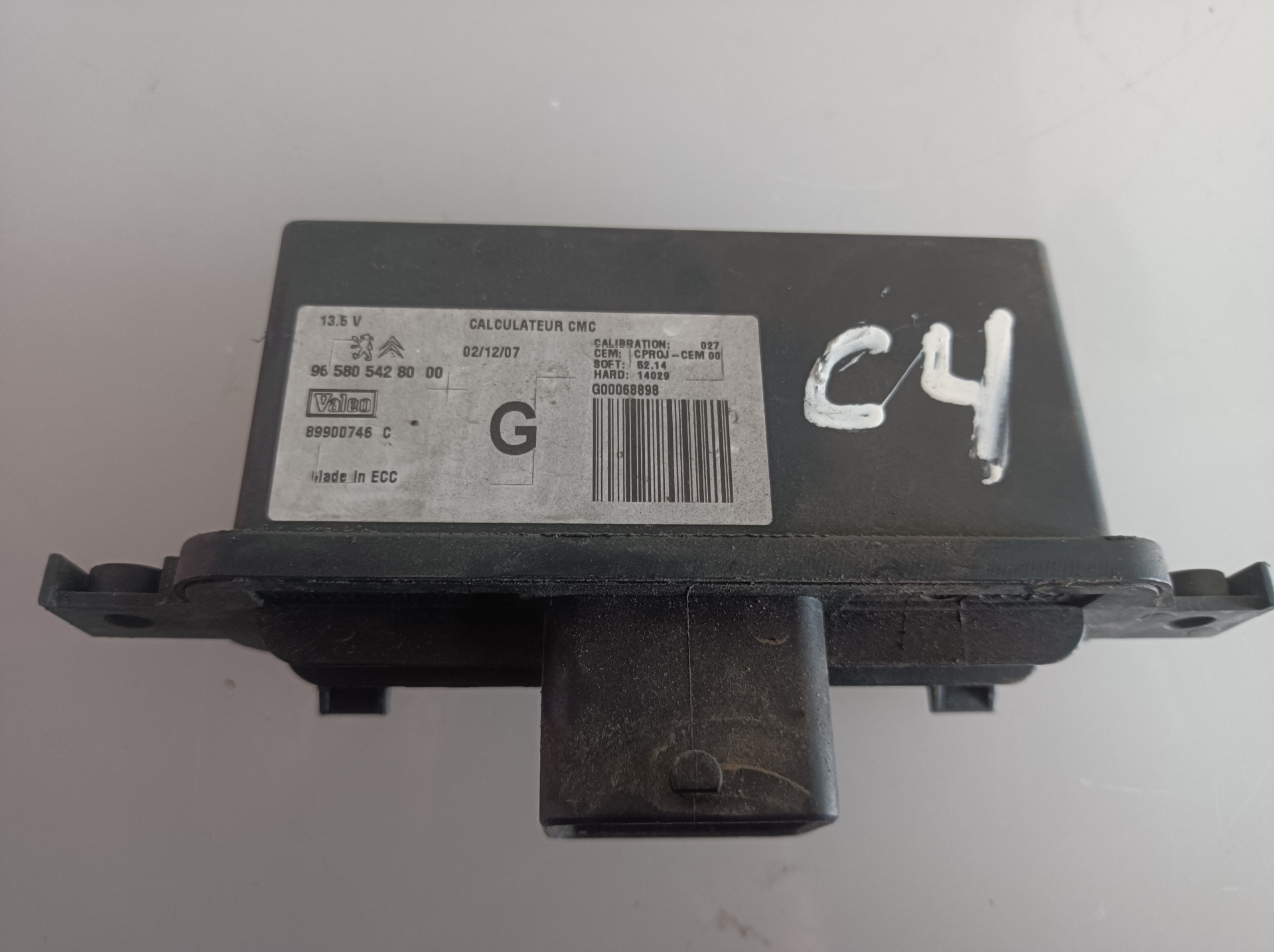 CITROËN C4 1 generation (2004-2011) Other Control Units 965805428000 26551625