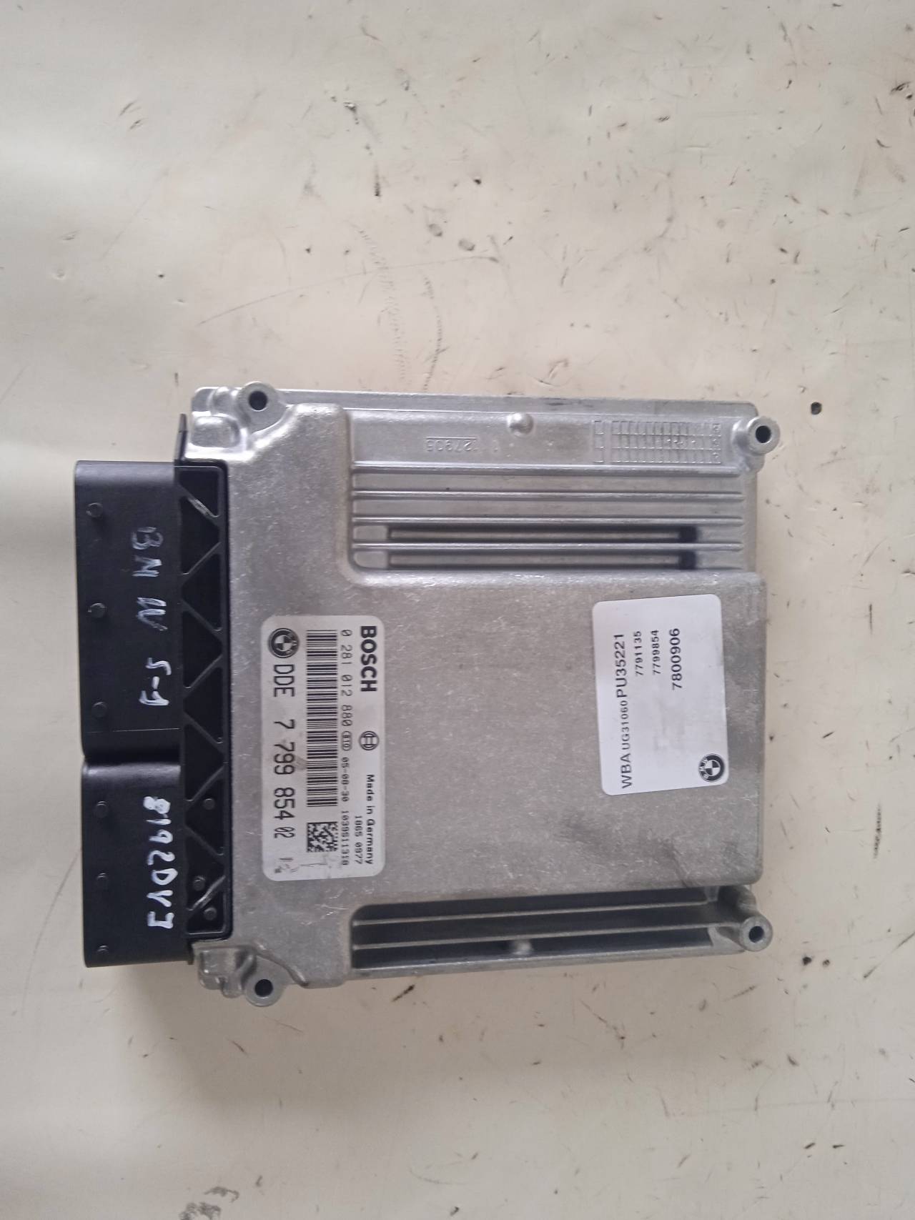 BMW 1 Series E81/E82/E87/E88 (2004-2013) Блок керування двигуном ECU 0281012880,DDE779985402 25995559