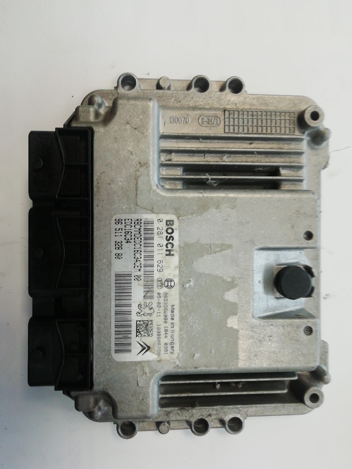 CITROËN C4 1 generation (2004-2011) Engine Control Unit ECU 0281011629,9651132880 25990604