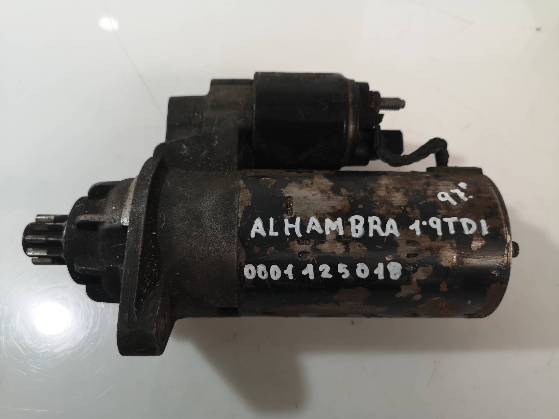 SEAT Alhambra 1 generation (1996-2010) Starter Motor 0001125018 26012417