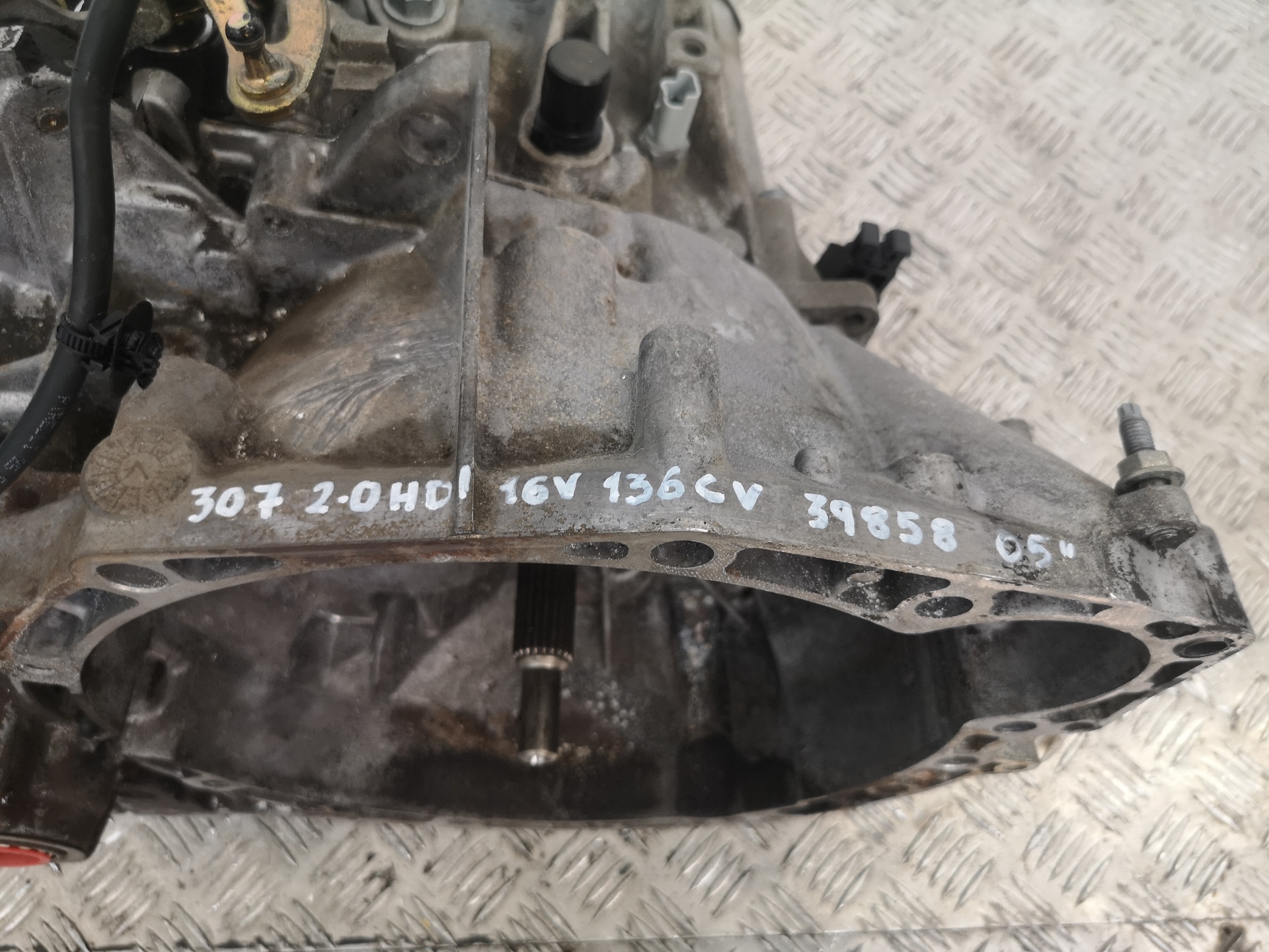 PEUGEOT 307 1 generation (2001-2008) Коробка передач 20MB01 26012475