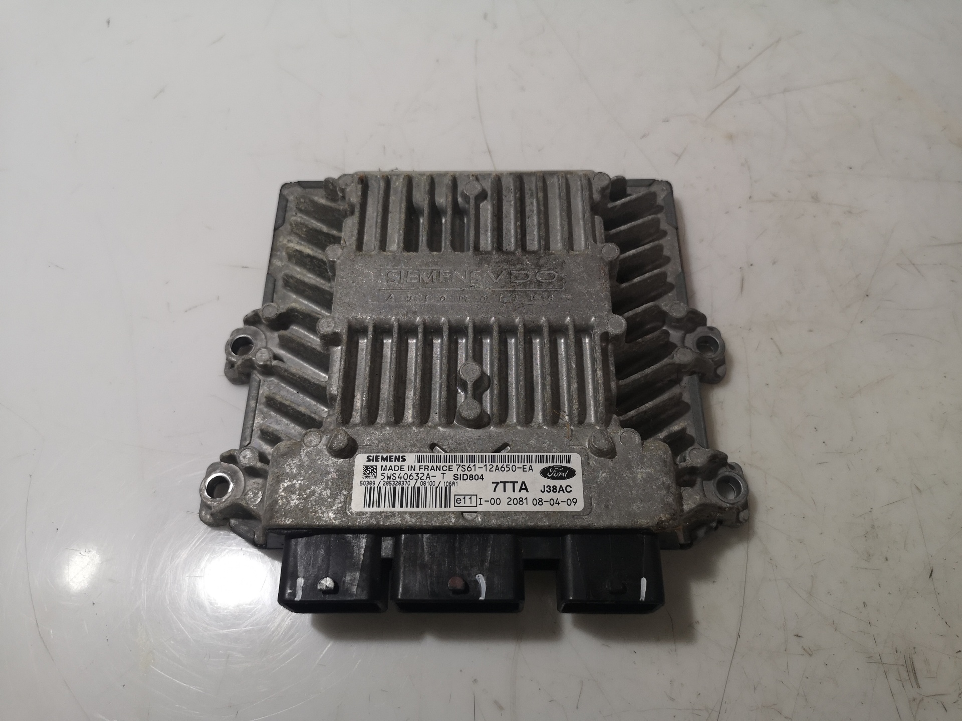 FORD Fiesta 5 generation (2001-2010) Engine Control Unit ECU 7S6112A650EA,50389285328370 26013702