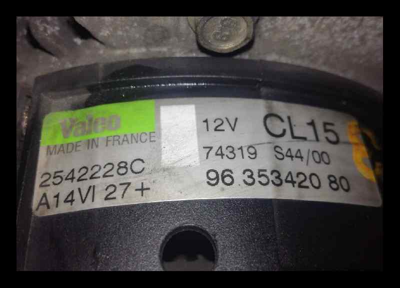 CITROËN C4 Picasso 1 generation (2006-2013) Alternator 9635342080 25179926