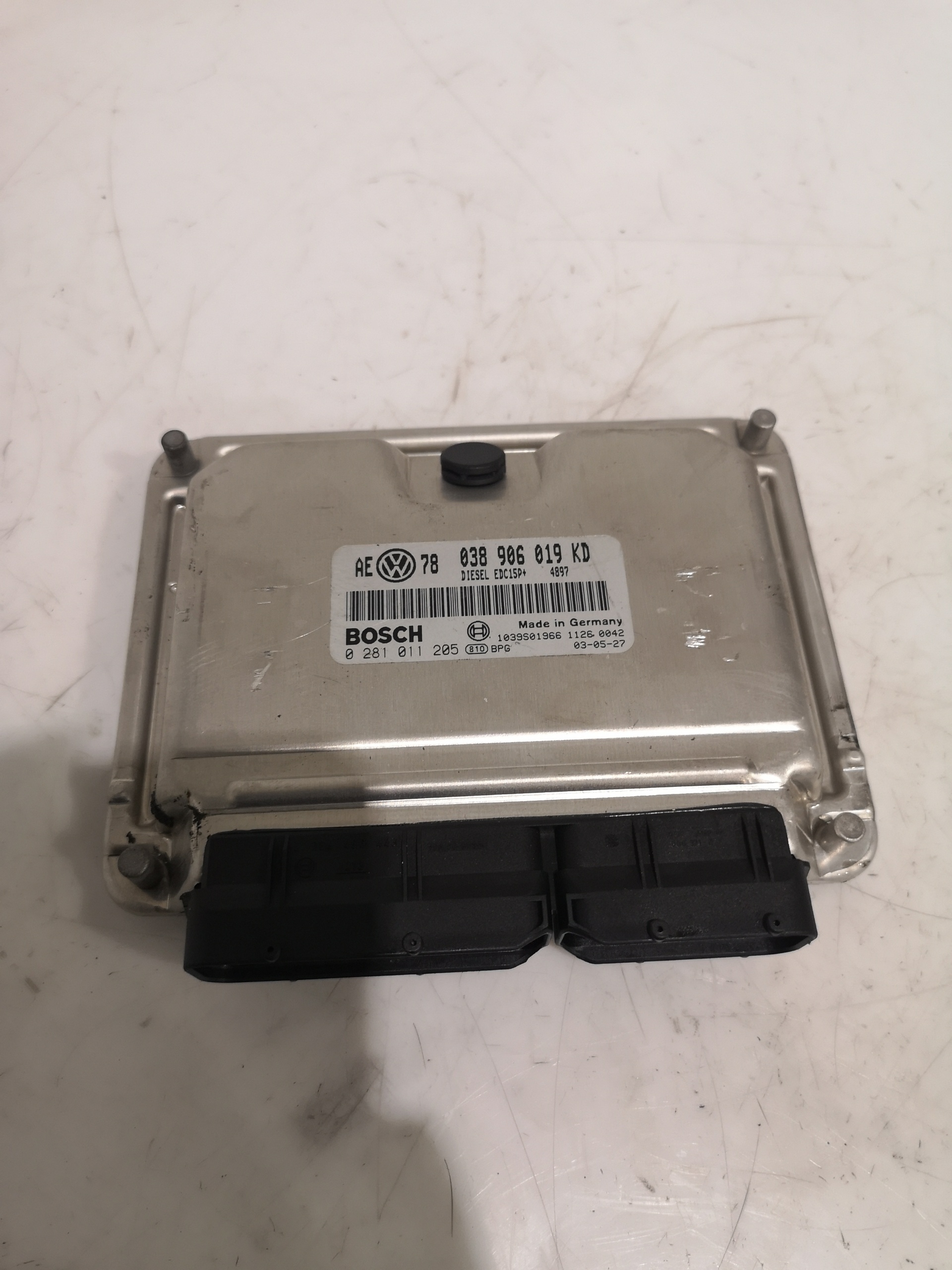 VOLKSWAGEN Passat B5 (1996-2005) Engine Control Unit ECU 0281011205,038906019KD 26012960