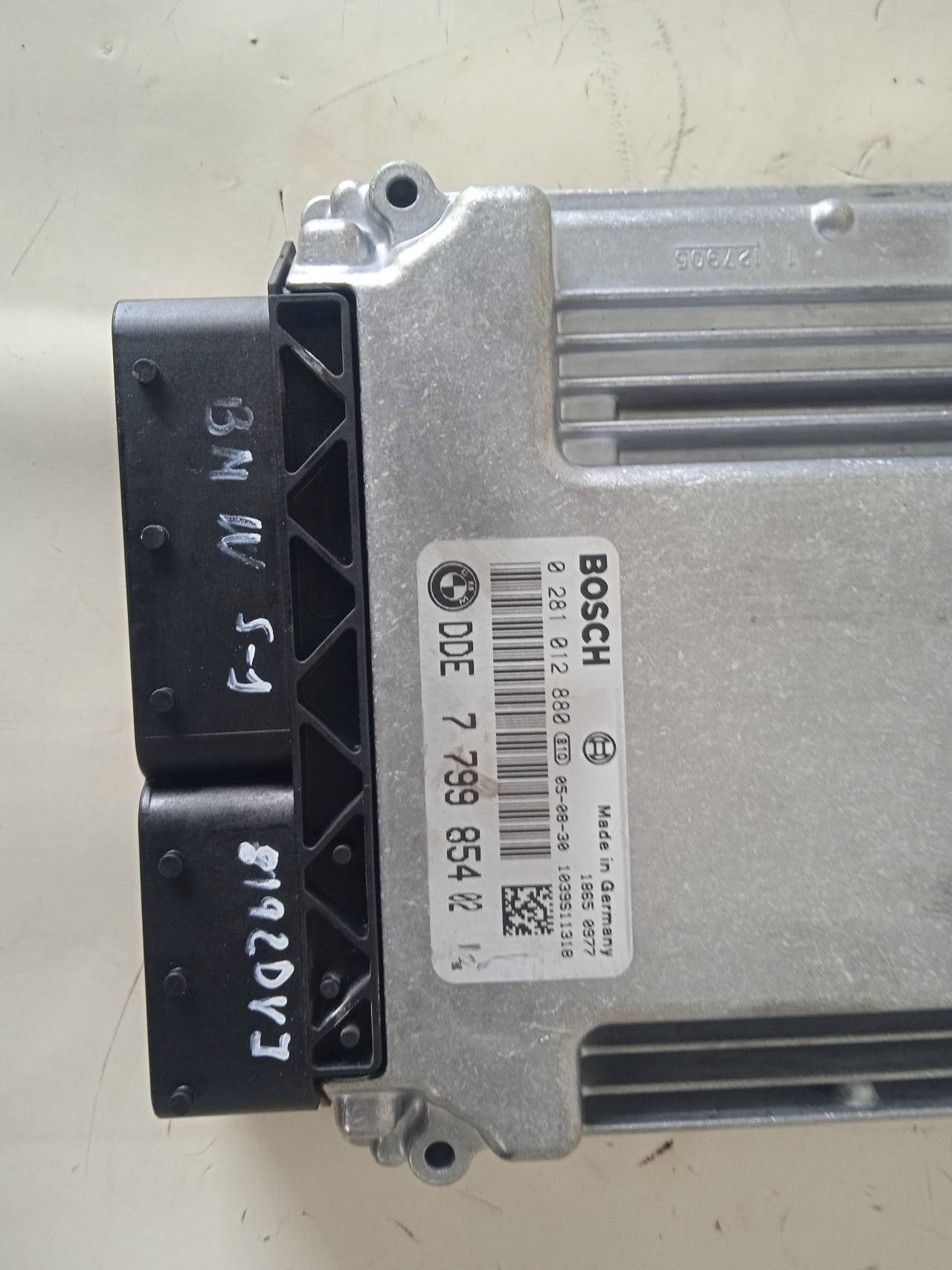 BMW 1 Series E81/E82/E87/E88 (2004-2013) Блок керування двигуном ECU 0281012880,DDE779985402 25995559