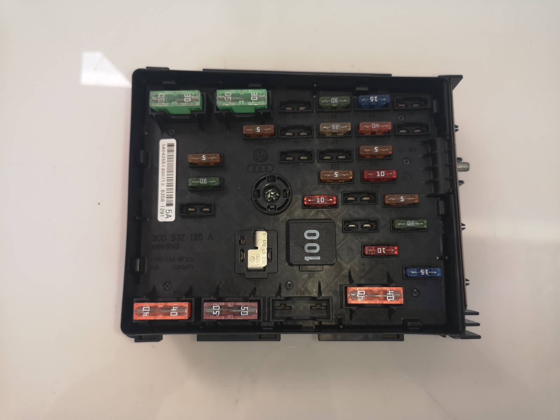 VOLKSWAGEN Tiguan 1 generation (2007-2017) Fuse Box 3C0937125A,5A042551300713 26003956