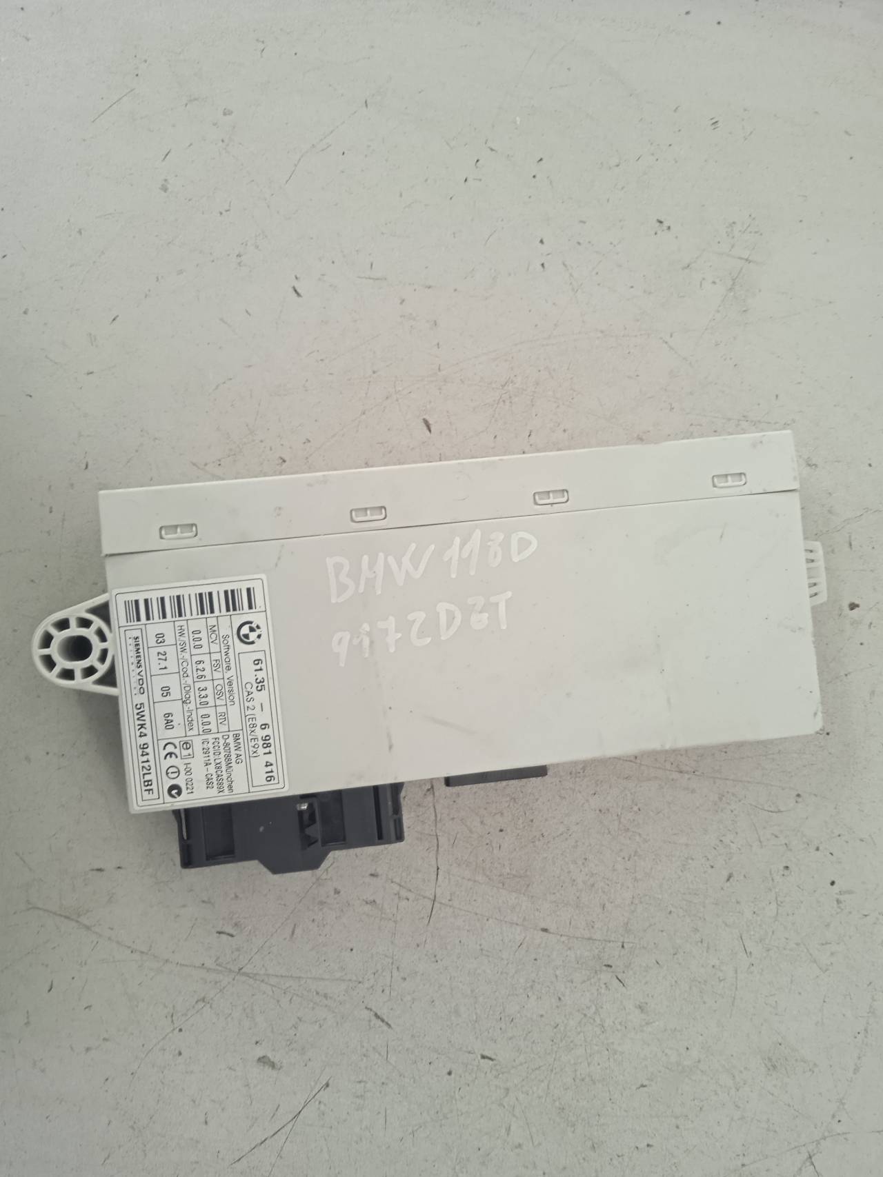 BMW 1 Series E81/E82/E87/E88 (2004-2013) Other Control Units 5WK49412LBF,61356981416 25995227