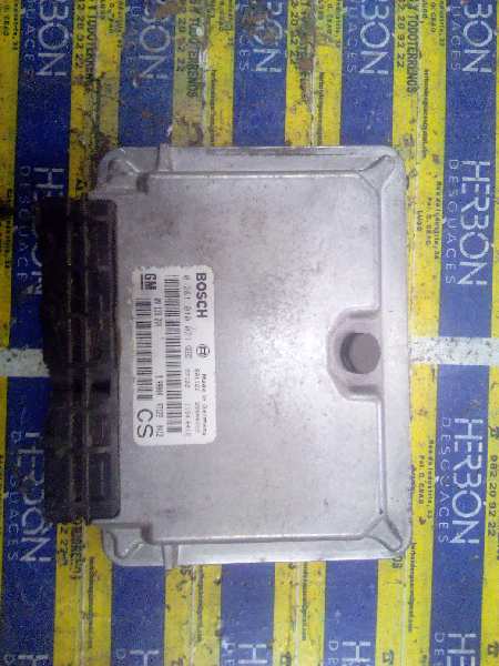 OPEL Zafira A (1999-2003) Engine Control Unit ECU 0281010021 25990146