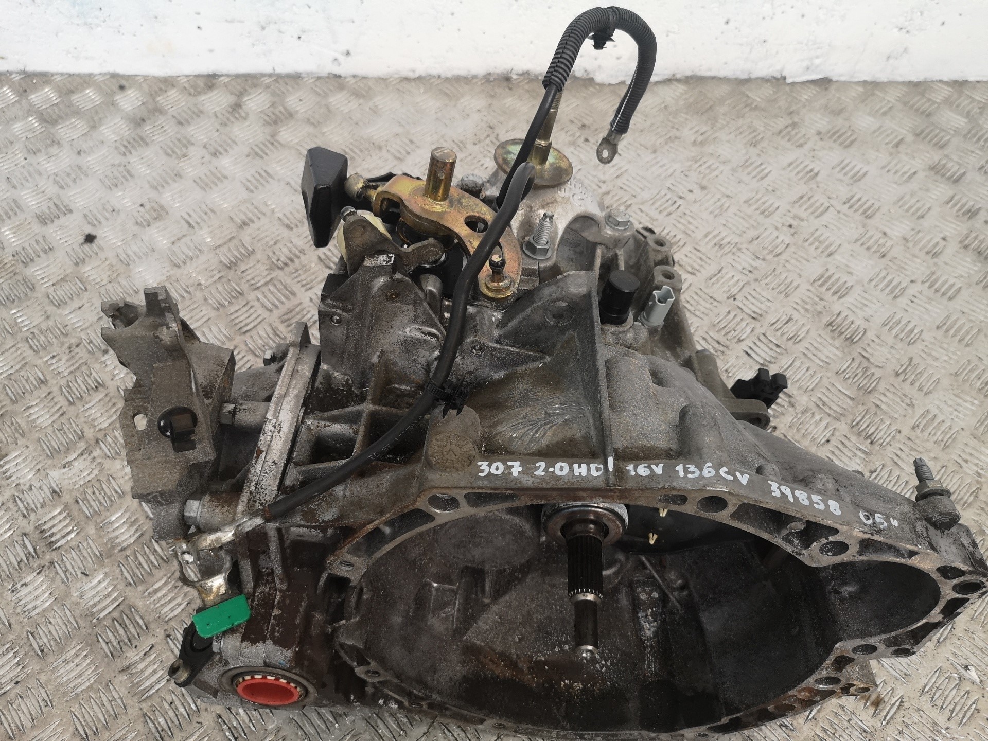 PEUGEOT 307 1 generation (2001-2008) Коробка передач 20MB01 26012475