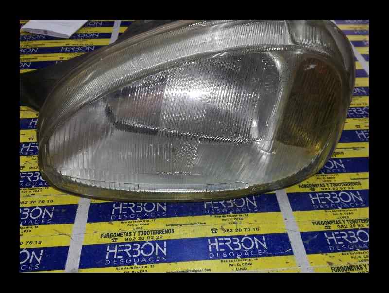 OPEL Combo B (1993-2001) Front Left Headlight 90386293 25296557