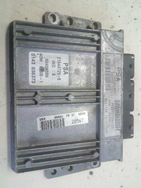 CITROËN Motorkontrollenhet ECU 216447298 25598955