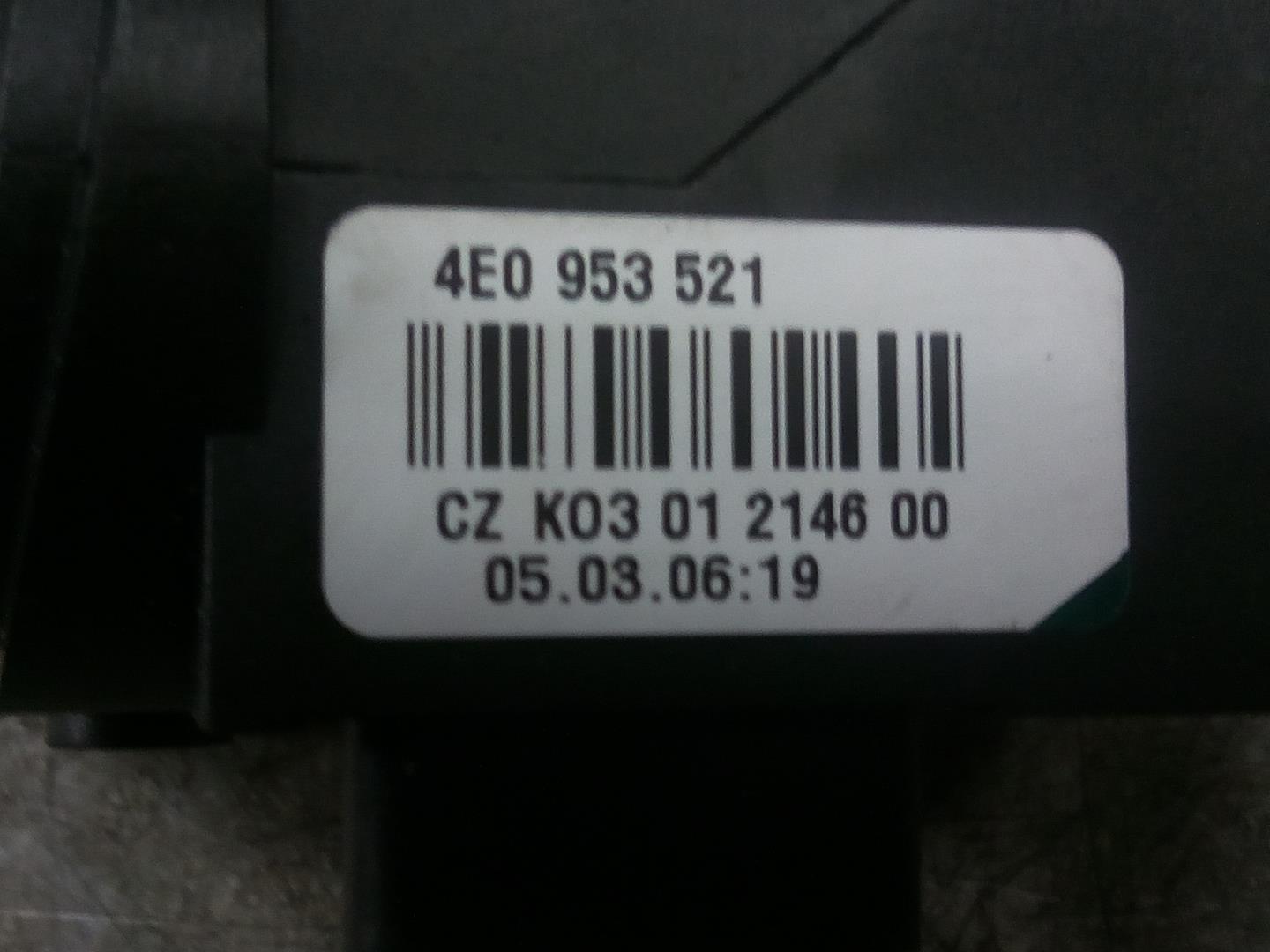 AUDI A4 B6/8E (2000-2005) Switches 4E0953521, K0301214600 18597007