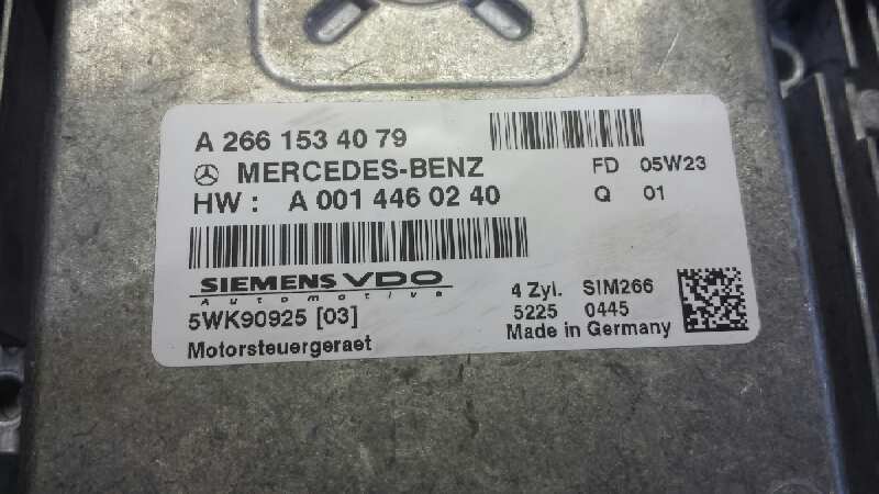 MERCEDES-BENZ B-Class W245 (2005-2011) Calculateur d'unité de commande du moteur A2661534079 25600438