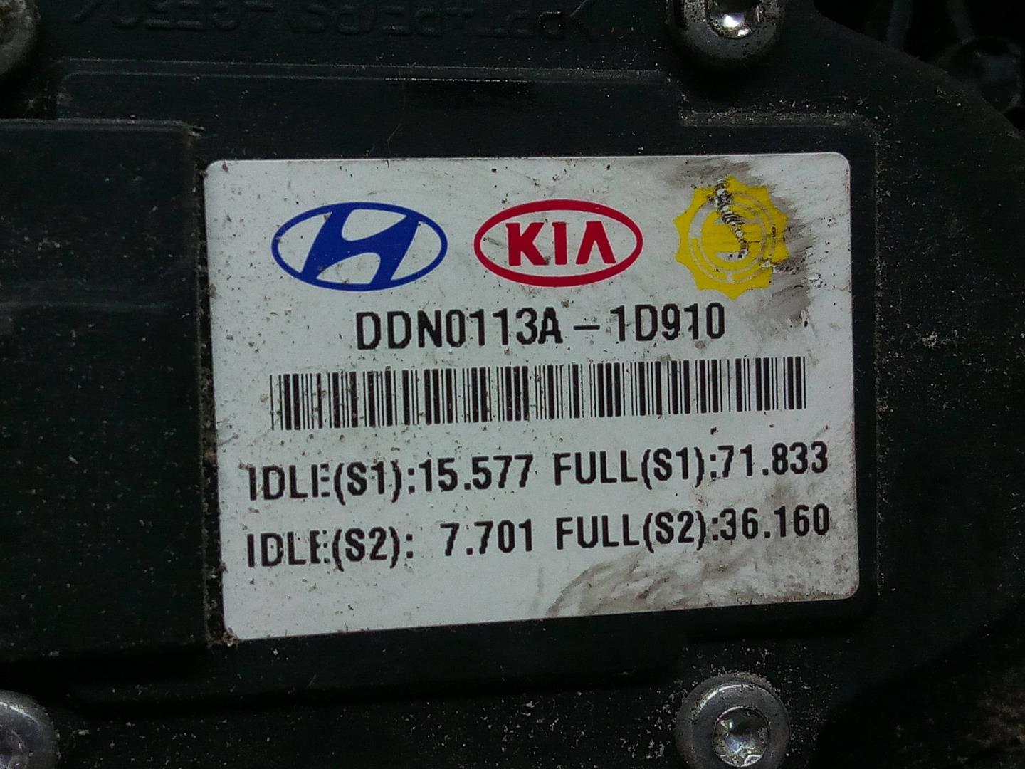 KIA Carens Педаль газа DDN0113A1D910, 327261D910 18577023