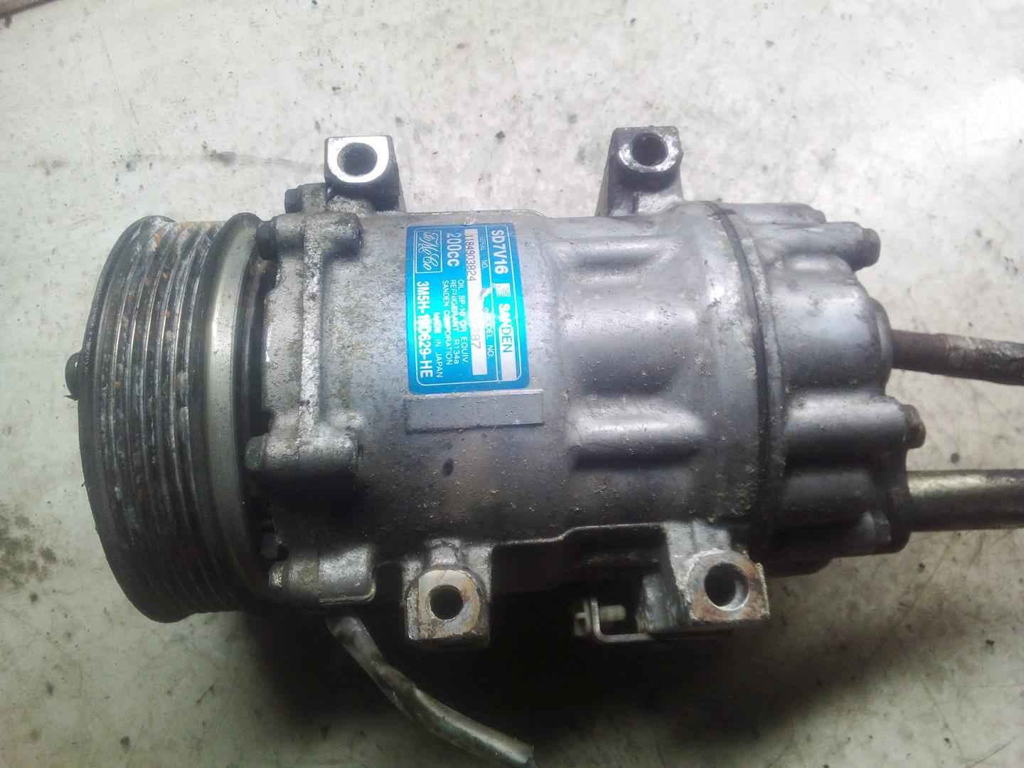 SKODA Fabia 2 generation  (2010-2014) Air Condition Pump 3M5H19D629HE, SD7V161287 18511543