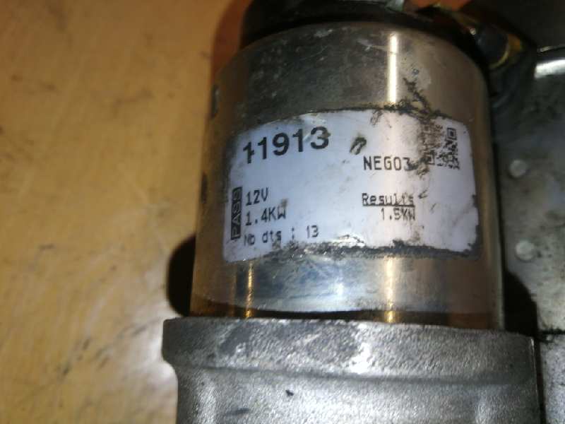 OPEL Astra J (2009-2020) Starter Motor 4765D 25601574