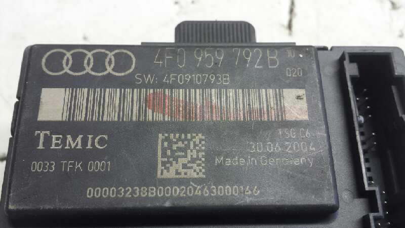 AUDI A6 allroad C6 (2006-2011) Citau veidu vadības bloki 4F0959792B 25599735