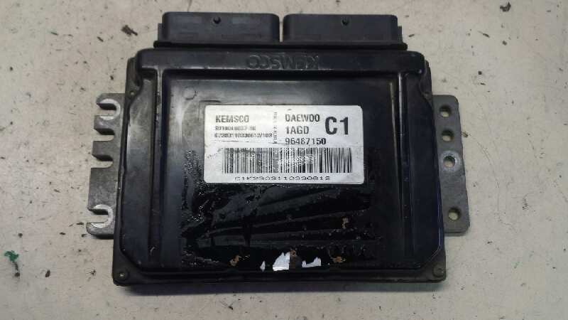 CHEVROLET Rezzo 1 generation (2004-2009) Moottorin ohjausyksikkö ECU 96487150 25599565