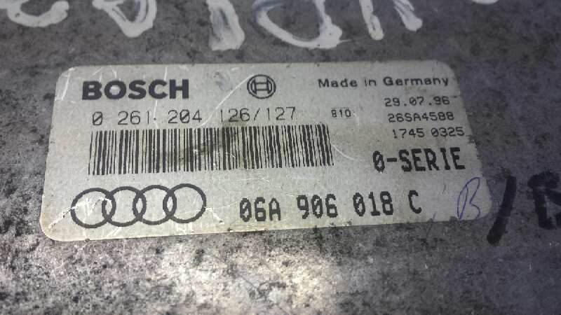 AUDI A2 8Z (1999-2005) Engine Control Unit ECU 0261204126 25599587