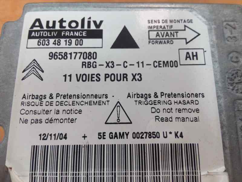 BMW 1 Series F20/F21 (2011-2020) SRS Control Unit 9658177080 25601159