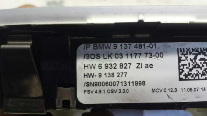 BMW 3 Series E90/E91/E92/E93 (2004-2013) Andra interiördelar 913748101 25599723