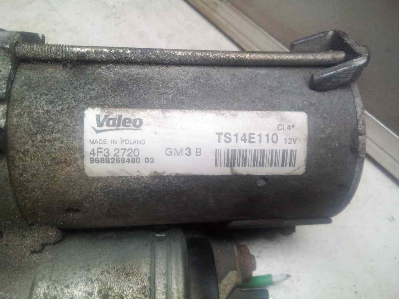 PEUGEOT 307 1 generation (2001-2008) Starter Motor TS14E110 18510127