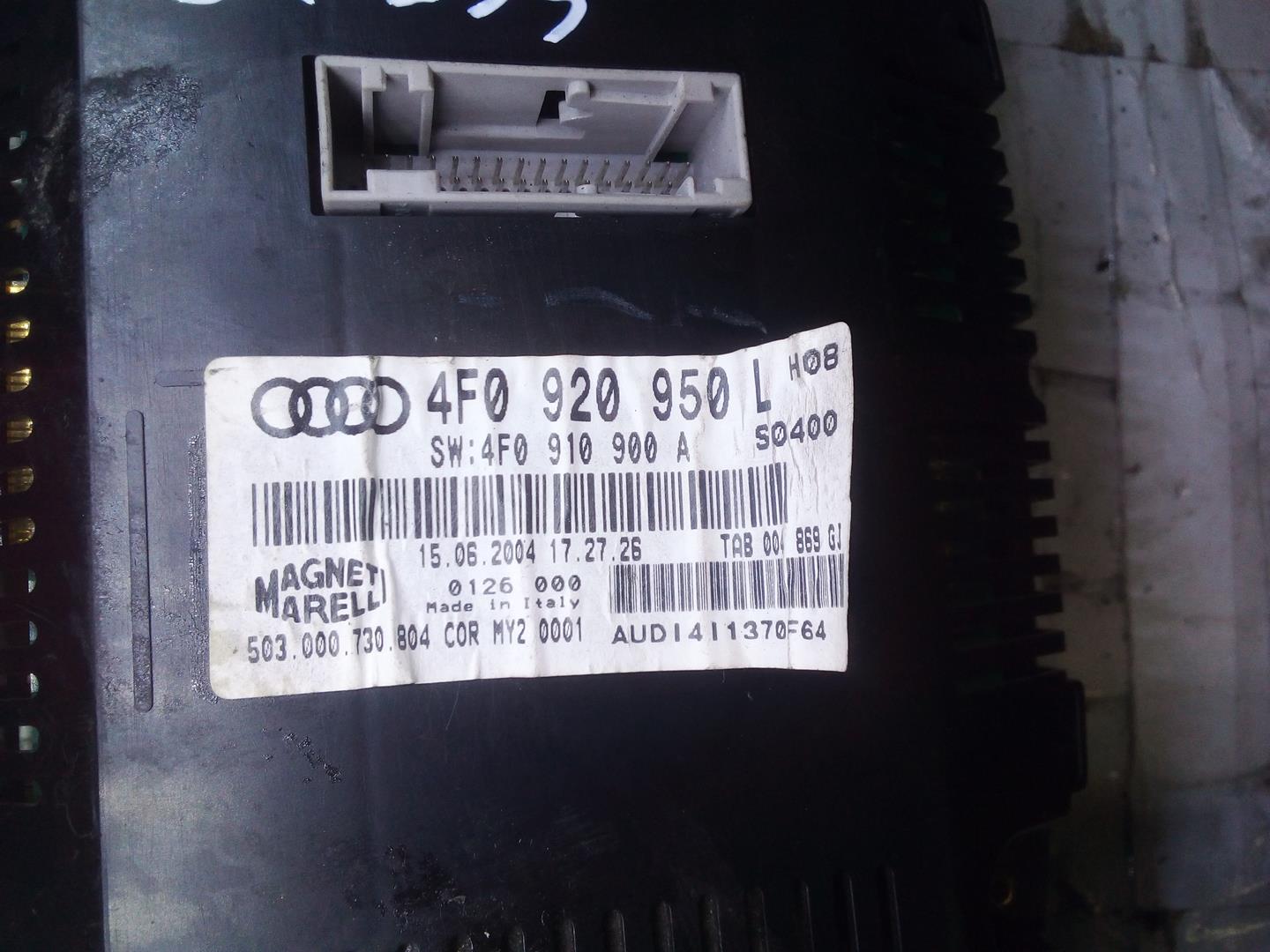 AUDI A6 C6/4F (2004-2011) Speedometer 4F0920950L, 4F0910900A, 503000730804 25248089