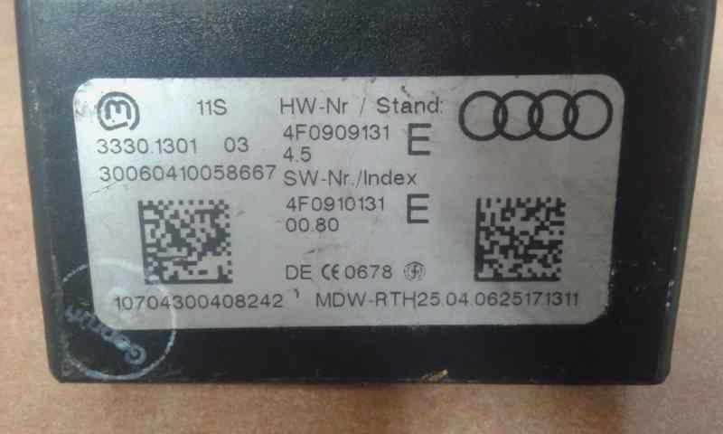 AUDI A6 allroad C6 (2006-2011) Blocare aprindere 4F0909131E 25601287