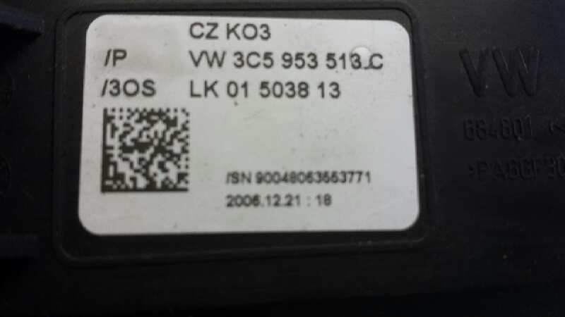 VOLKSWAGEN Passat B6 (2005-2010) Headlight Switch Control Unit 3C5953513C 25599386