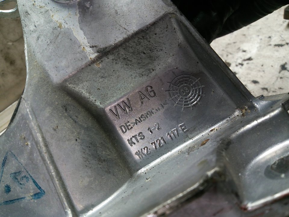 AUDI TT 8J (2006-2014) Stabdžių pedalas 1K2721117E 18608157