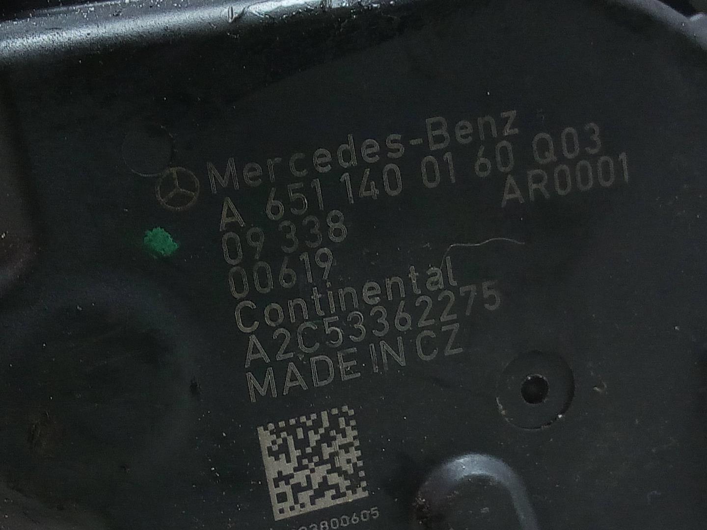 MERCEDES-BENZ Sprinter 2 generation (906) (2006-2018) EGR vožtuvas A6511400160 24010687
