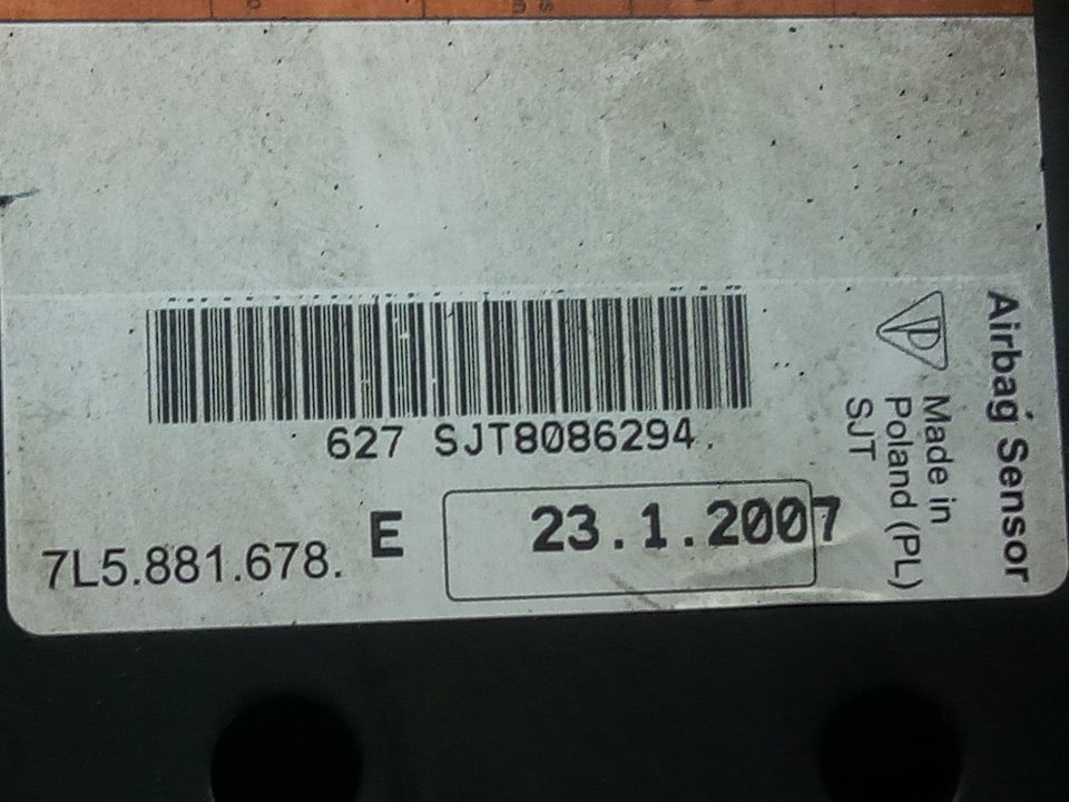 PORSCHE Cayenne 955 (2002-2010) Priekinė dešinė sėdynė 7L5881678E 24014667