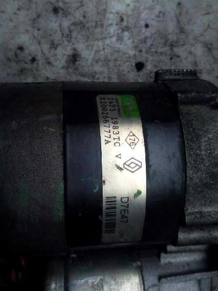 VAUXHALL B4 (1991-1996) Starter Motor 8200266777A 25601675